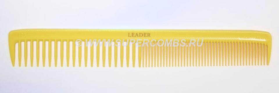  Leader Comb #125 Fine Cutting Comb Yellow, 