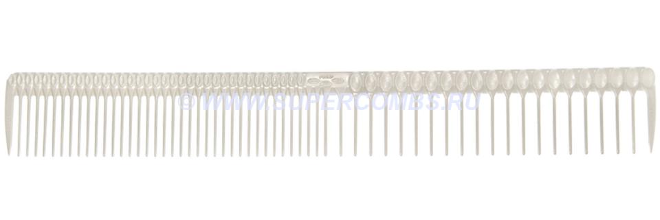 Расчёска Primp 822 Dry Cut Comb Long, длинная, белая