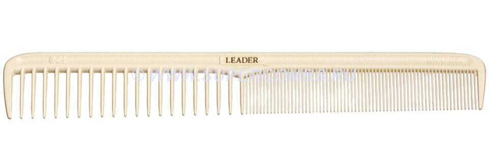 Расчёска Leader Comb Ultem SP #121 Cutting Comb, белая