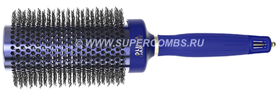 Термобрашинг для укладки волос Olivia Garden NanoThermic Speed XL ROYALTY, удлинённый, 54 мм