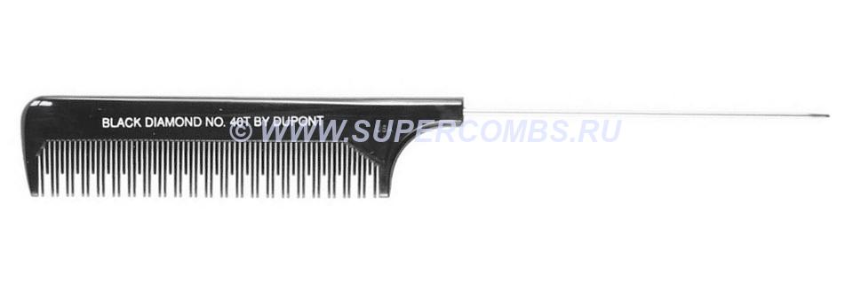 Расчёска Black Diamond #40T Teaser Comb, с металлическим хвостиком