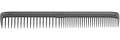 Расчёска Leader Comb Carbon SP #122 Cutting Comb, чёрная, карбоновая